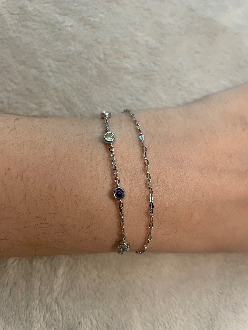 Multi-Stone Delicate Bracelet